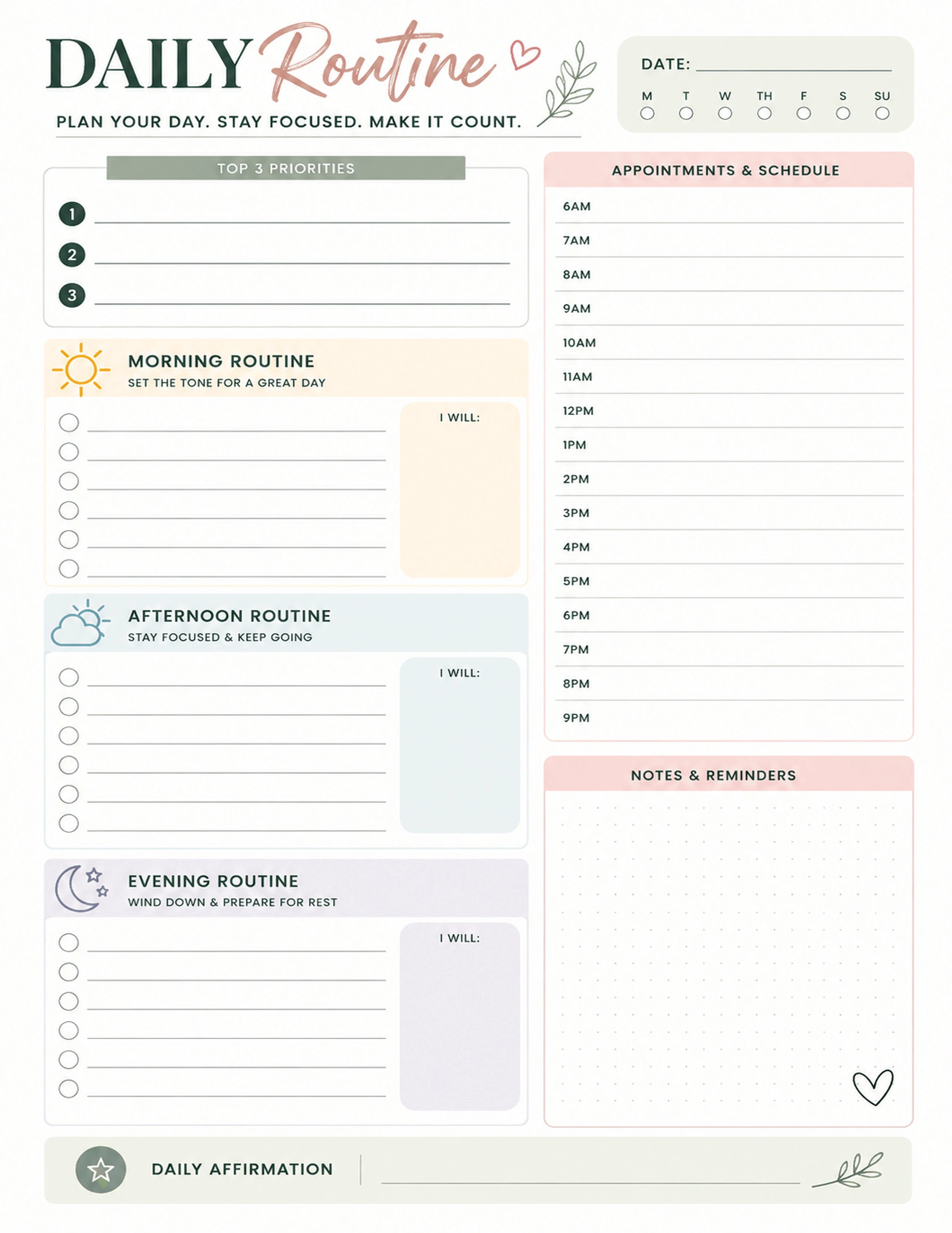 Planners & Organizers Sample Pack